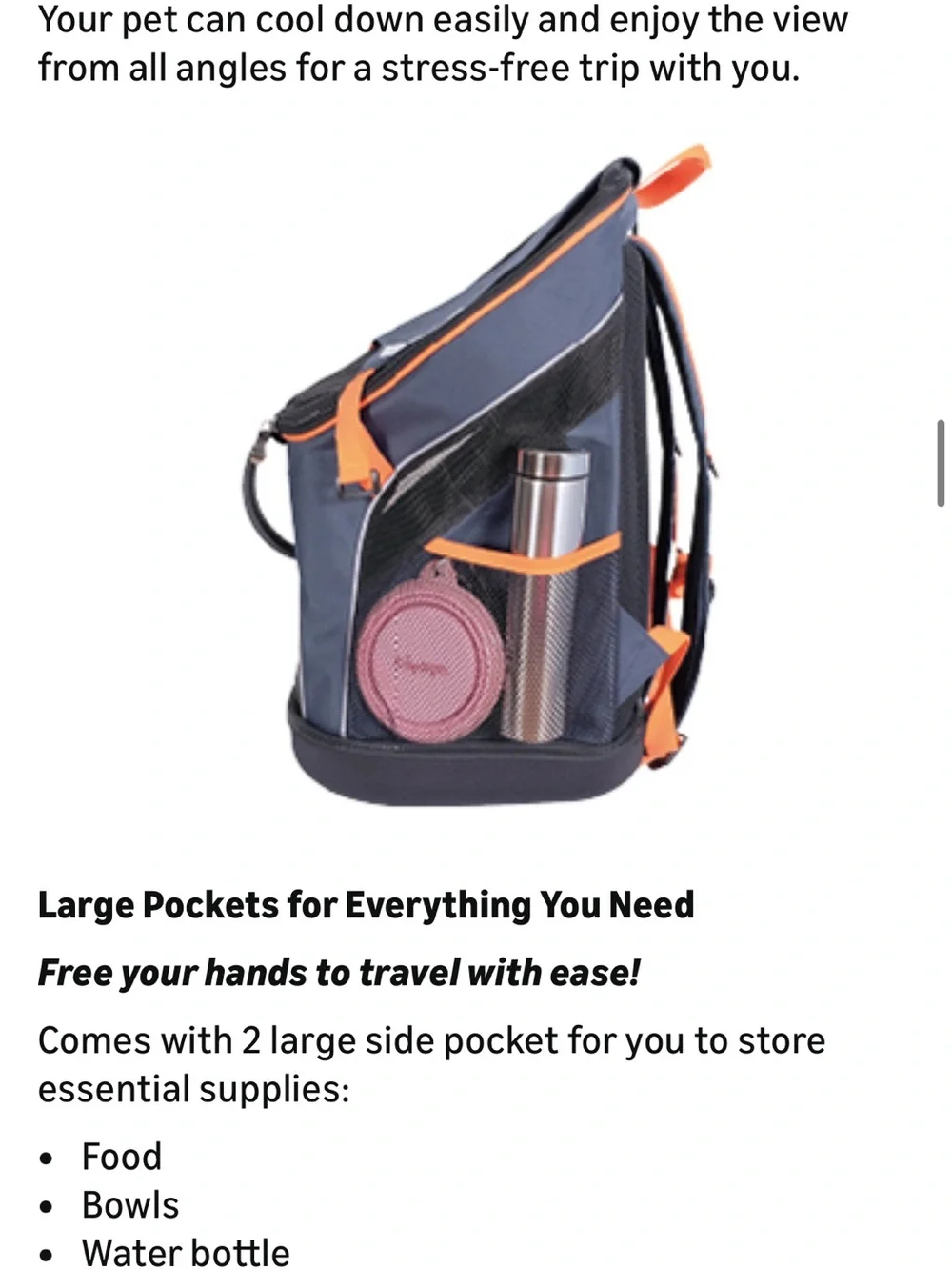 ibiyaya - Airline Approved Pet Carrier for Small to Medium Dogs and Cats